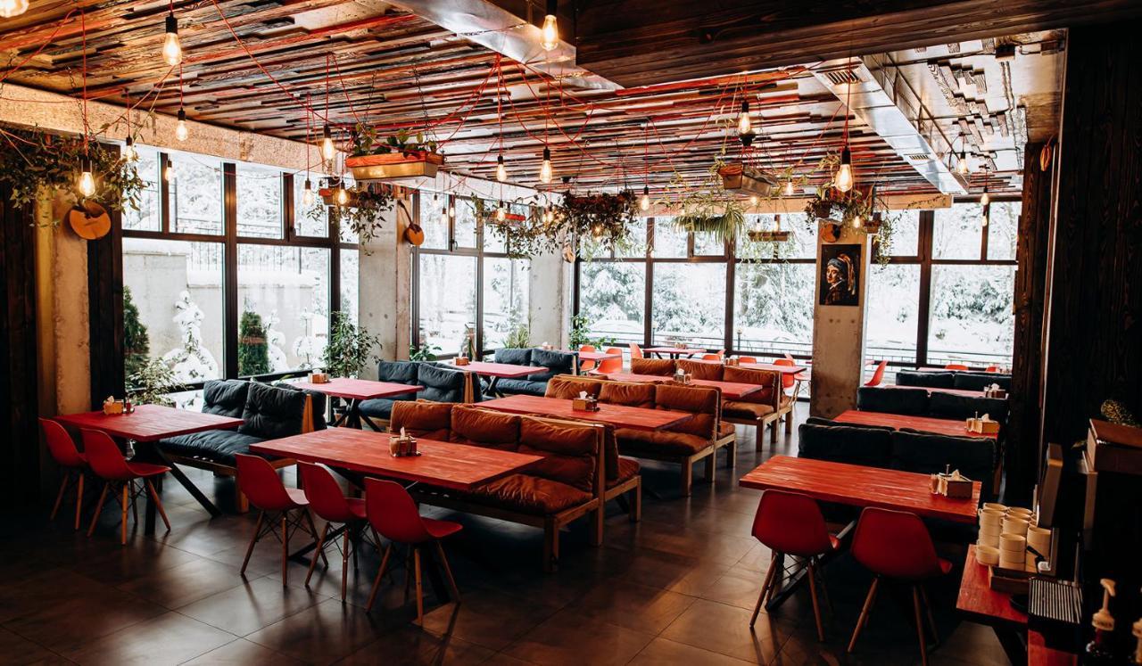 Loft Hotel Bukovel Eksteriør billede
