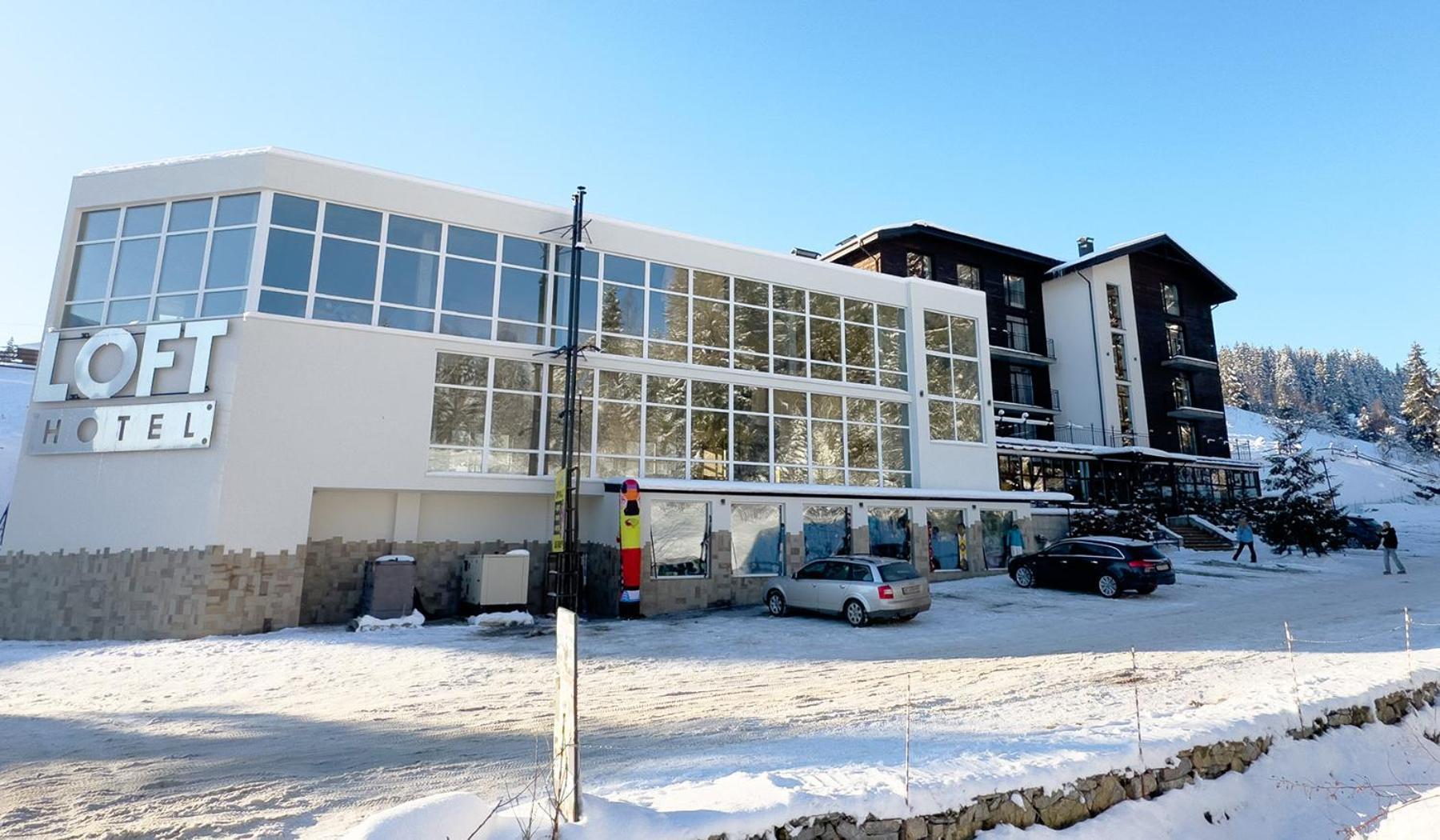 Loft Hotel Bukovel Eksteriør billede